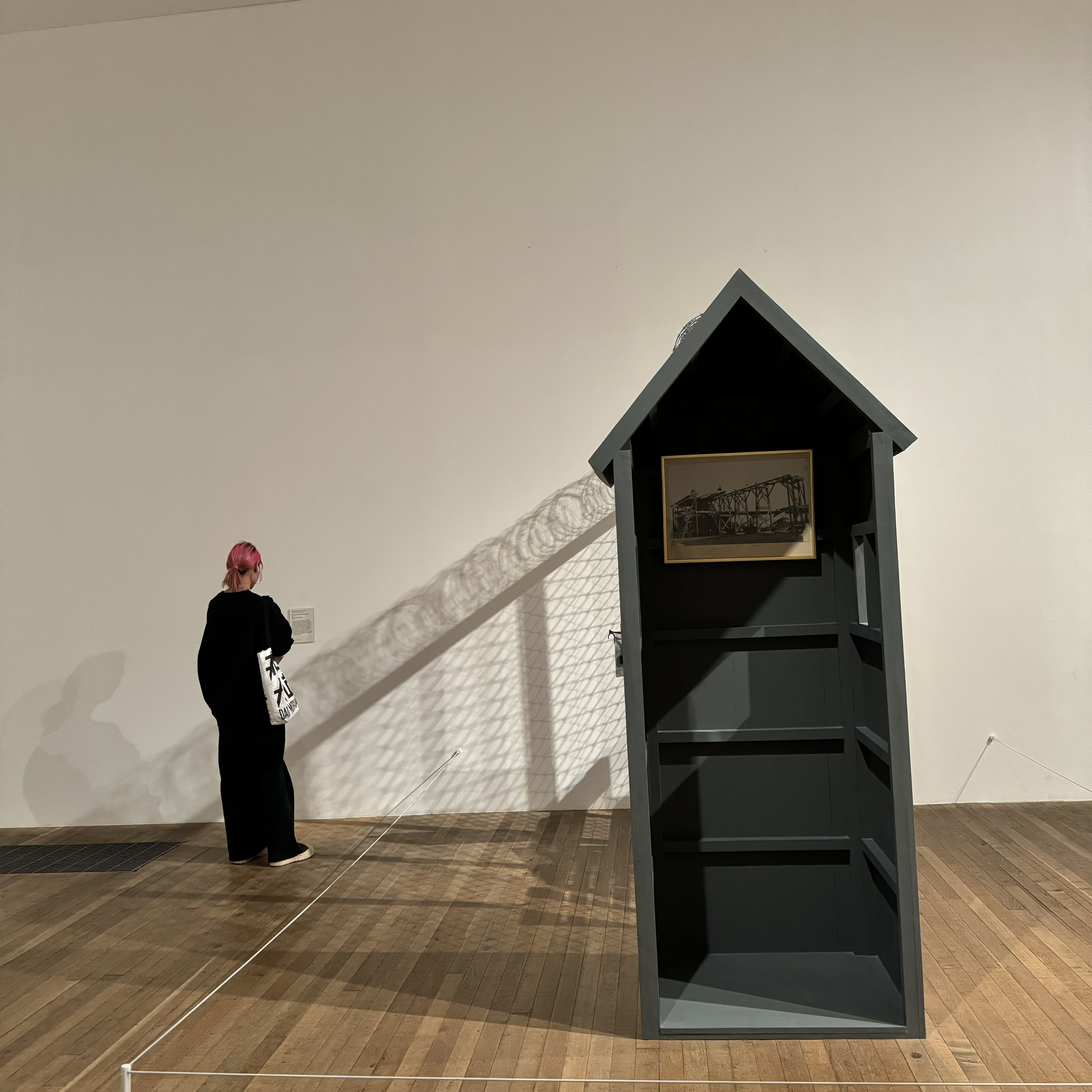 参观展览